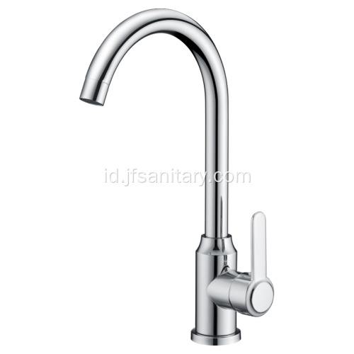 Dapur kuningan faucet kamar mandi satu lubang